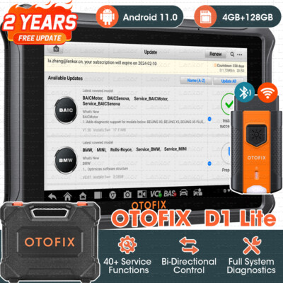 OTOFIX D1 Lite Bidirectional OBD2 Scanner Full System Diagnostic Tool C*oding