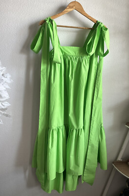 christopher john rogers green dress target Christopher John Rogers by Target collab dress. Worn