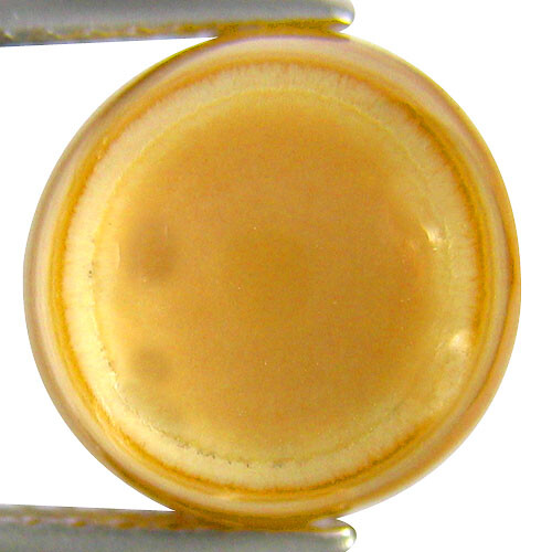 5.06Ct ULTRA RARE ! TOP DESIGN MATRICIEL JAUNE MIEL AGATE DE MADAGASCAR
