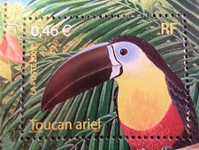 FRANCE 2003, timbre 3549, OISEAUX, TOUCAN ARIEL, neuf**, MNH BIRDS