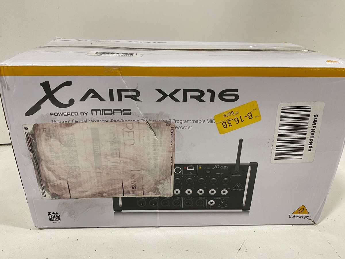 Behringer X Air XR16 16-Input Digital Mixer 748252150943| eBay