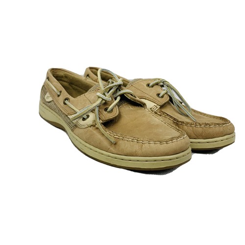 9276619 Leather Boat Shoes Size 