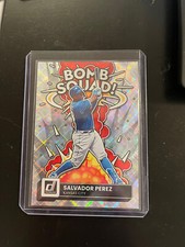 Salvador Perez 2022 Panini Donruss Bomb Squad Diamond parallel #BS1