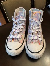 High Top Converse Chuck Taylor Unicorn Muted Pink Size 3,5 Y
