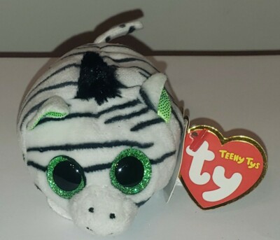 Ty Beanie Boos Teeny Tys ZILLA Zebra (4 Inch) Stackable MWMTs