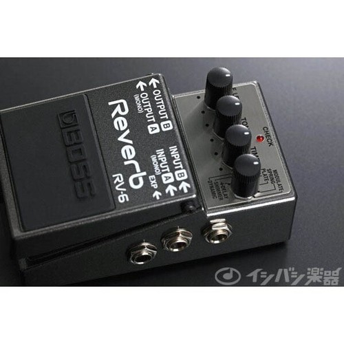 BOSS RV-6 Reverb Expression Pedal Effector 8- Effects - Picture 7 of 7