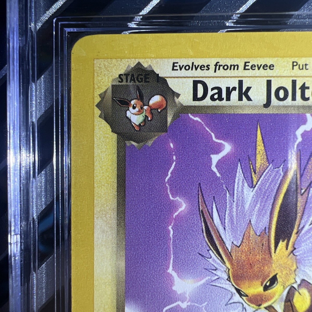 🔥1st Edition🔥Dark Jolteon 38/82 LP Team Rocket Pokemon TCG Non