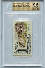 2020 TOPPS ALLEN & GINTER #MCS-15 FORT DE DOUAUMONT "MINI" - BGS 9.5 (289)