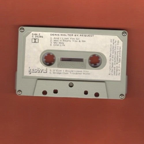 Denis Walter - By Request - Cassette - Image 4 of 4