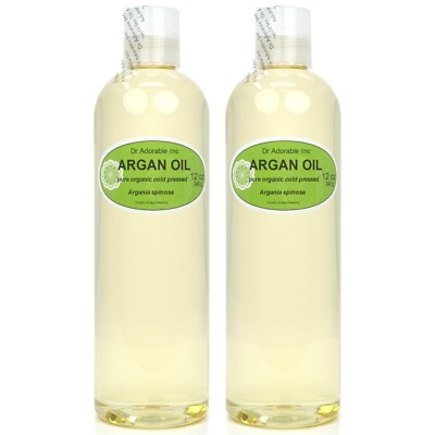 Dr Adorable 100% Pure Organic Argan Oil With Sprayer & Cap, For Hair, Face, Skin & Nails - View #4