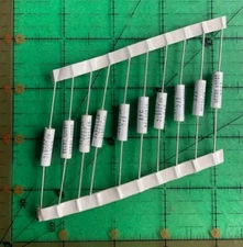 Axial Polypropylene Film Capacitor 1200pF 1600v Hi Voltage .0012uF Audio 10pcs