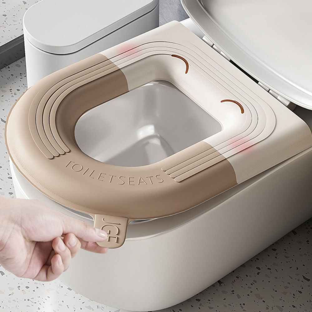 Reusable EVA Toilet Seat Cover Universal Closestool Mat Lavatory eBay