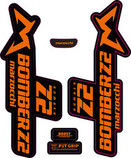Marzocchi Bomber Z2 Forks Decals Sticker Mountain MTB Bike Downhill Jump Enduro