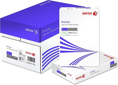 Premier 80 g/m² A4 Druckpapier für Laser Tintenstrahldrucker Papier 5 Stapel 2500 Blatt