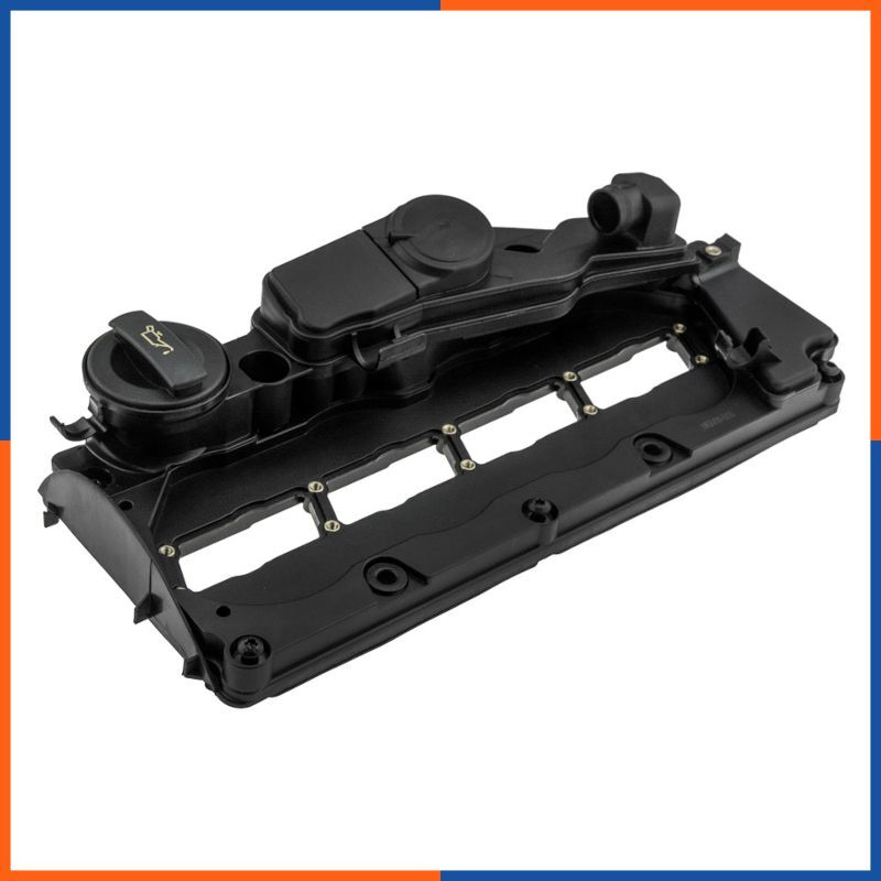 Culasse carter de soupape pour AUDI 03L103469A en plastique noir renforcé