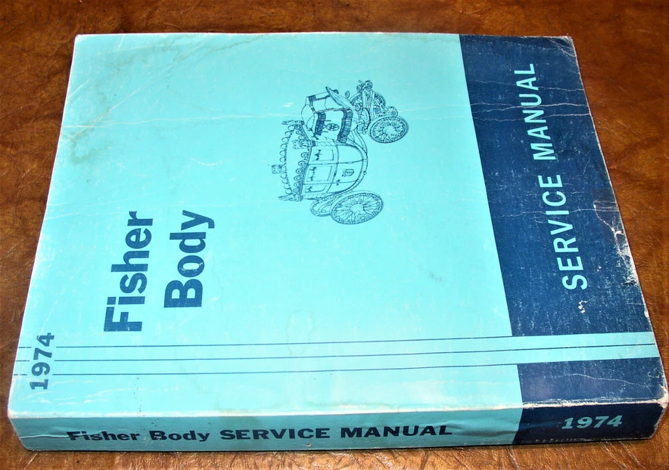 Chevrolet 1974 74 manuales 4 voltios Bel Air Biscayne Caprice Brookwood ¡CD de piezas! Foto 4 de 4