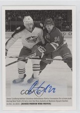 2015-16 Upper Deck Portfolio Rookie Wire Photos Oscar Lindberg #304 Auto 0s5s