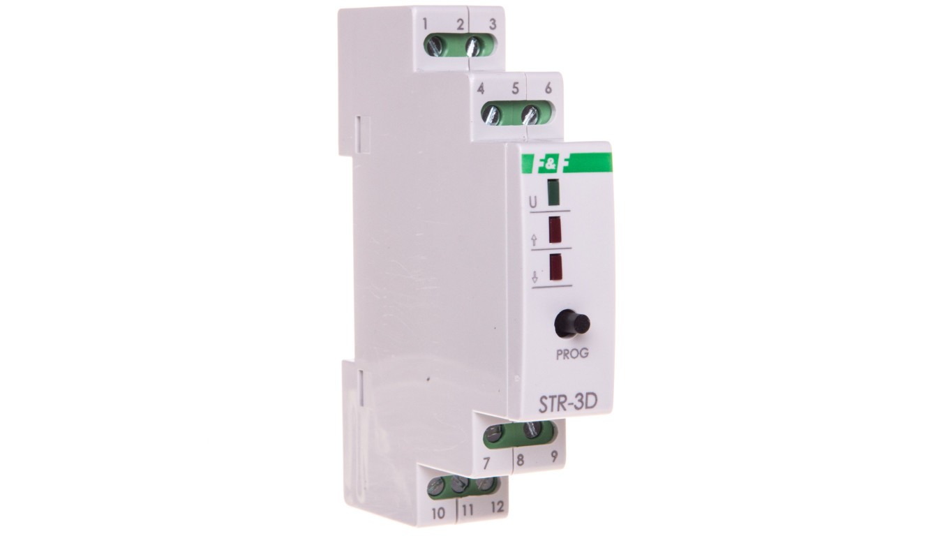 Roller shutter control for motors 8A 320W 230V AC STR-3D