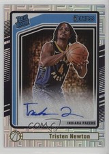 2024 Panini Donruss Rated Rookie Signatures Choice Tristen Newton #282 Auto 16wc
