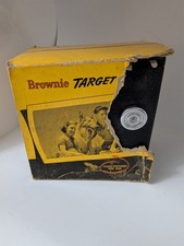 Vintage 1946-1952 Kodak Brownie Target Box Camera Six-16 With Partial Orig. Box