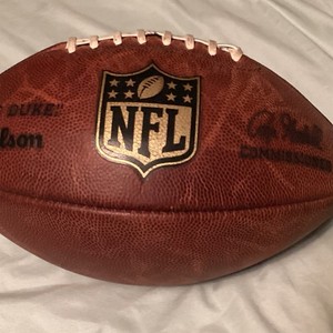 Wilson The Duke NFL Leather Football Ball Brown, National Football League (NFL)
