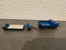 Wiking Modellauto Kabeltransporter Siemens 1:87 H0 mit Tieflader
