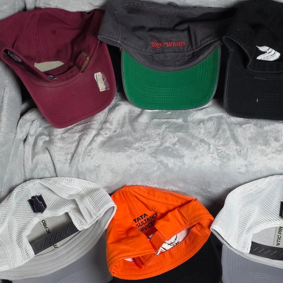 Lote de 15 gorras de hockey de la NHL para hombre equipos mixtos ajustables con tirantes Foto 4 de 4
