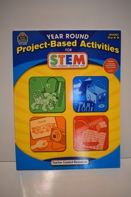 STEM Project Based Learning Book-Teacher Created Resources PreK to K - New