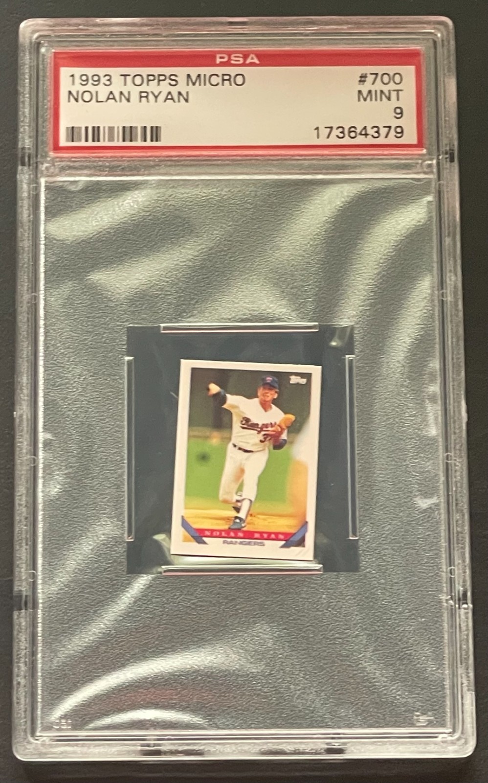 1993 Topps Micro Nolan Ryan #700 PSA 9