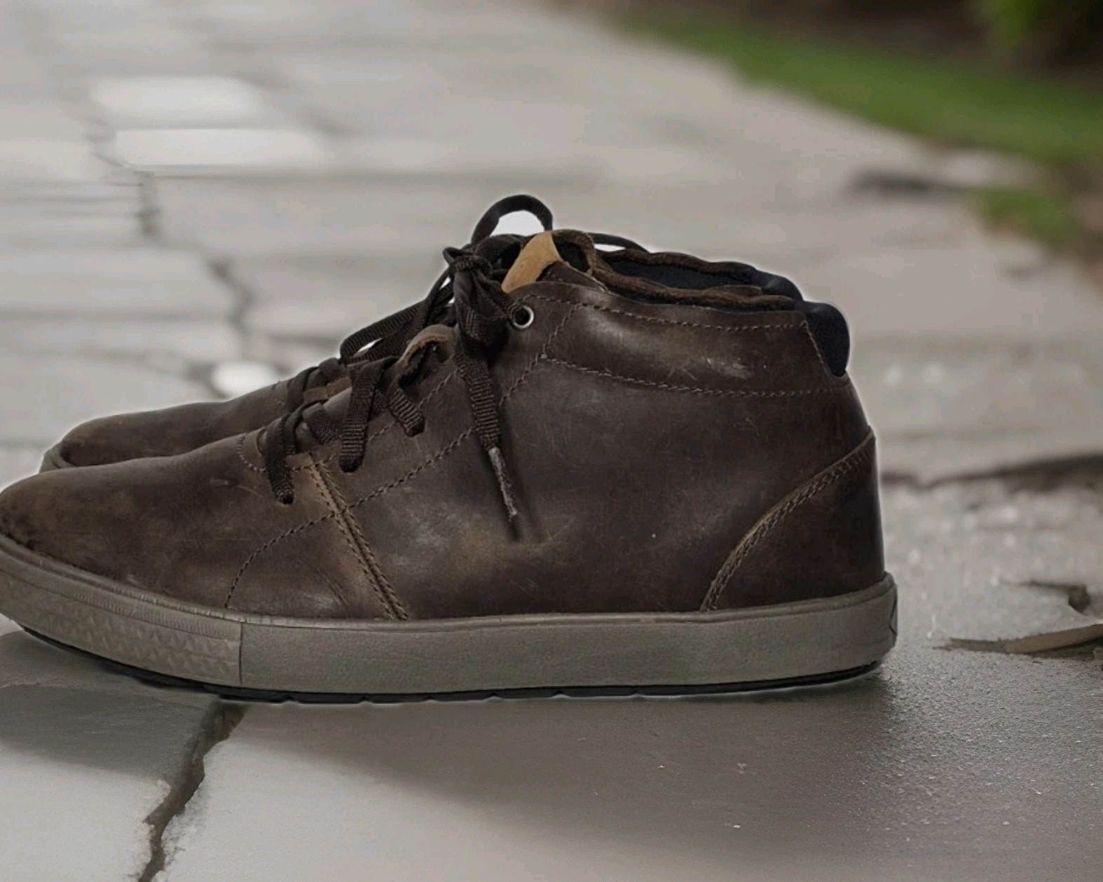 Merrell Barkley Chukka scarpe da ginnastica marroni da uomo taglia 8 5