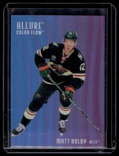 2025-26 Upper Deck Allure #CF-17 Matt Boldy Color Flow Blue-Purple