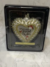 Demdaco Relationship Ornament Mercantile Collection, Sister, Fragile,Collectible