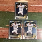 2025 Bowman Chrome KONNOR GRIFFIN #BCP-86 Prospect RC Pirates Lot Of 3 Cards