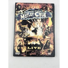 Motley Crue - Carnival Of Sins LIVE (DVD, 2005, 2-Disc Set) + Poster