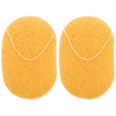 2 Pieces Gesichtspeelingschwamm Dusche Gesichtsputzschwamm Reinigungsschwamm
