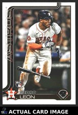 2025 Topps Series 1 PEDRO LEON #30 NM [RC] Rookie Card. rookie card picture