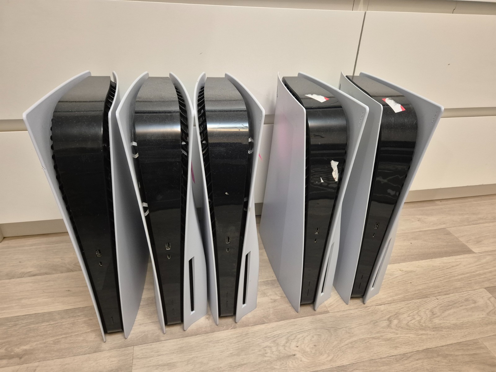 Lot 5 Sony PS5  Edition Console - Blanc