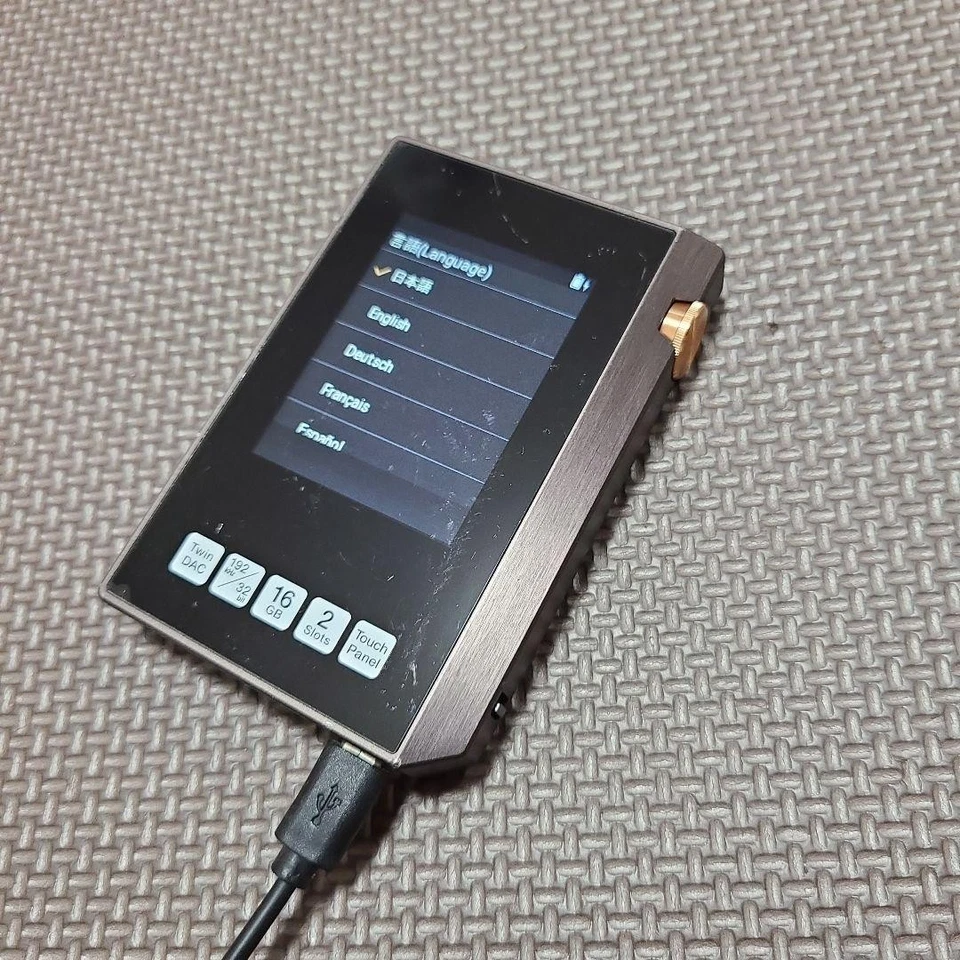 Reproductor de audio digital portátil de alta resolución Pioneer XDP-30R negro Foto 2 de 4