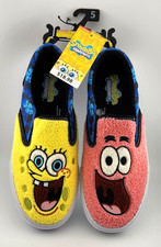 SpongeBob SquarePants Patrick Star Slip On Shoes Size 5 Big Boys NEW w/ Tags