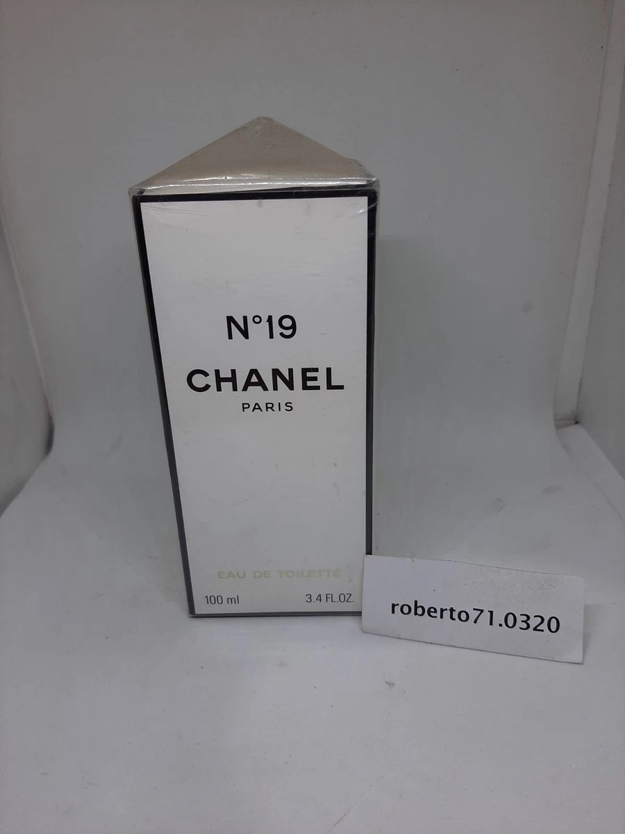 Chanel n.o 19 eau de toilette mujer ml 100 splash nuevo sellado
