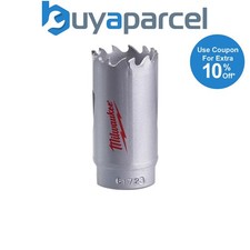 Image of Milwaukee 4932464678 Bi-Metal Contractor Holesaw 25mm ood Metal Plastic