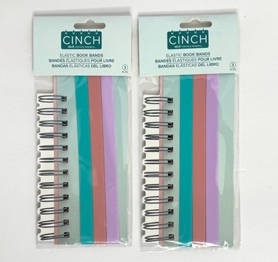 New We R Makers - Multi Cinch Collection - BANDS - 2 Packages of 3 - 6 total