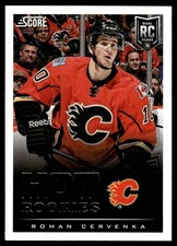 2013-14 Score Hot Rookies Roman Cervenka Rookie Calgary Flames #623