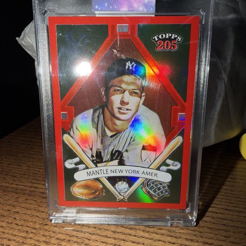 2010 Topps Tribute - Topps 205 Mickey Mantle #82 Red  SSP 1/1. One Of One! Rare!