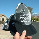 '2' NICE LOT ADULT NWOT STAR WARS Adjustable Baseball Caps FETT, VADER, HAN,LUKE