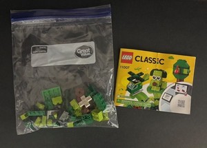 11007 Green Lego Classic Creativity Box 60 Pieces