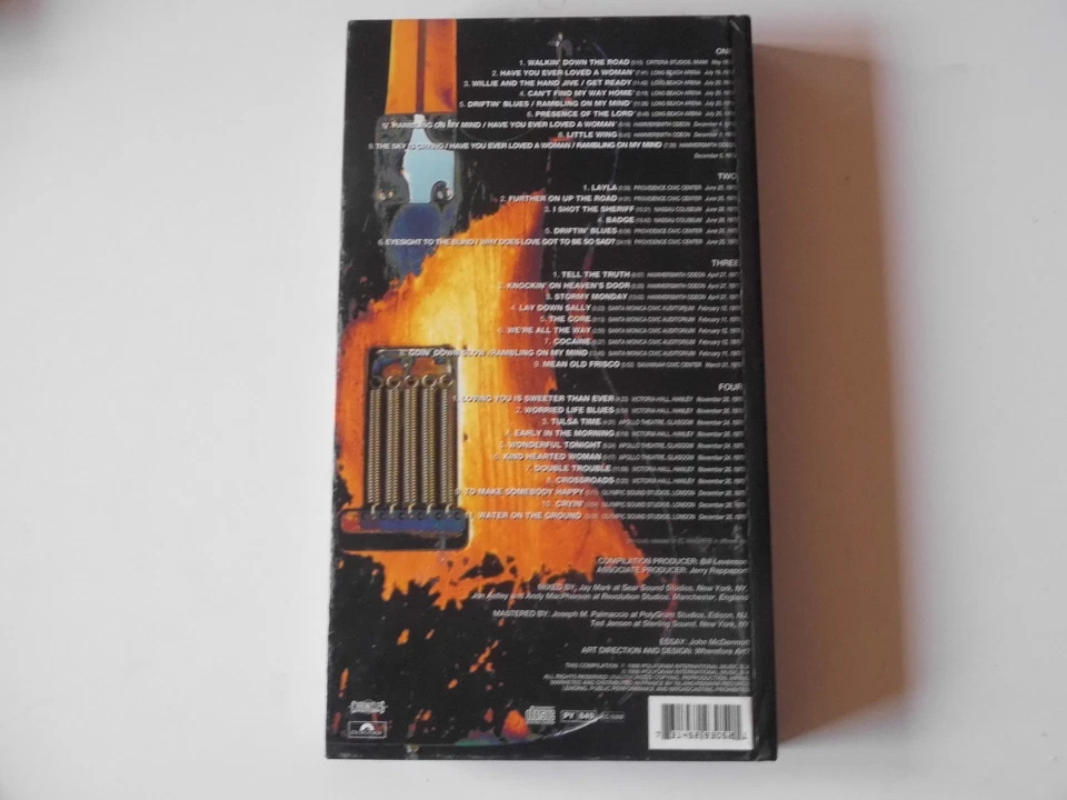 ERIC CLAPTON CROSSROADS 2 (LIVE IN THE SEVENTIES) 4 CD BOX - Bild 2 von 4