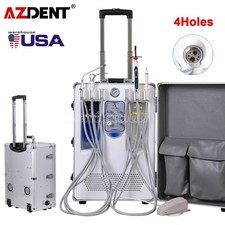 Dental Mobile Delivery Unit with Air Compressor/Suction System/Ultrasonic Scaler