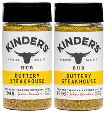 Kinder's Buttery Steakhouse Seasoning Rub 2 Pack