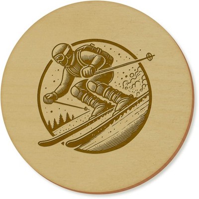 Untersetzer-Sets ''Downhill Skifahrer'' (CR052624)